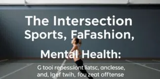 The Intersection of Sports, Fashion, and Mental Health: A Holistic Approach to Wellness The Intersection of Sports, Fashion, and Mental Health: A Comprehensive Approach to Wellness