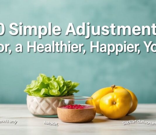 10 Simple Tweaks for a Healthier, Happier You 10 Simple Adjustments for a Healthier, Happier You