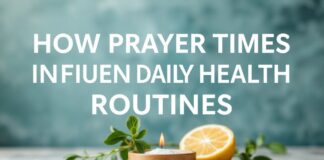 How Prayer Times Influence Daily Health Routines How Prayer Times Influence Daily Health Routines