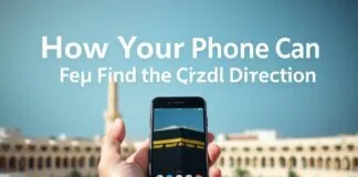 How Your Phone Can Help You Find Qibla Direction Here's the translation of the given text to English: "How Your Phone Can Help You Find the Qibla Direction"