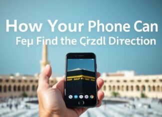 How Your Phone Can Help You Find Qibla Direction Here's the translation of the given text to English: "How Your Phone Can Help You Find the Qibla Direction"