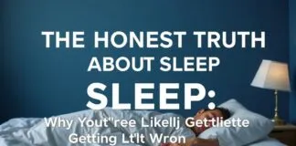 The Honest Truth About Sleep: Why You’re Probably Doing It Wrong The Honest Truth About Sleep: Why You're Likely Getting It Wrong